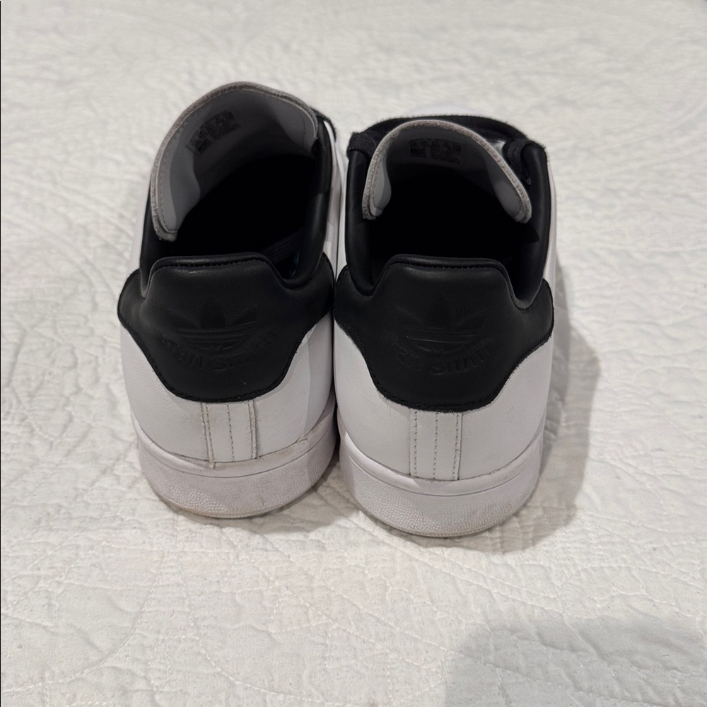 Adidas Men's Stan Smith White and Black Sneakers Mens Size 12 Great Condition - Picture 4 of 7